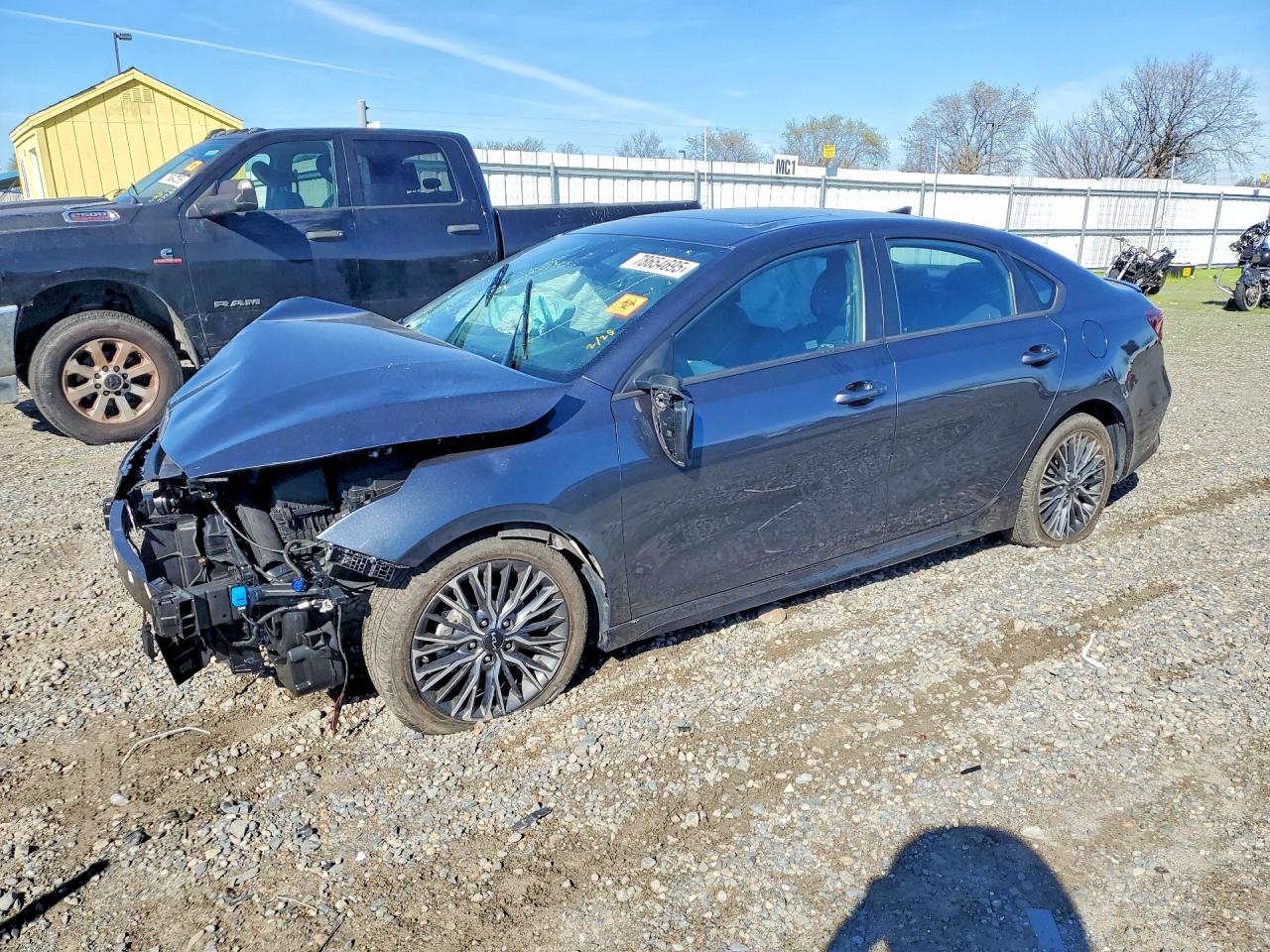 2023 Kia Forte GT-Line, VIN 3KPF54AD5PE604360 — Front end
