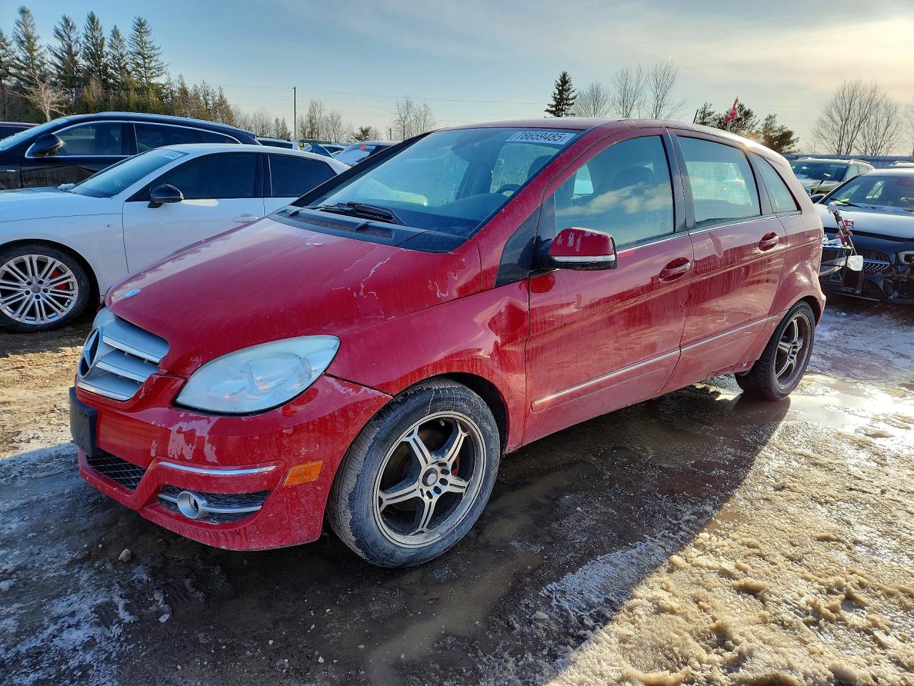 2009 Mercedes-Benz B 200, VIN WDDFH34X89J467367 — Front end