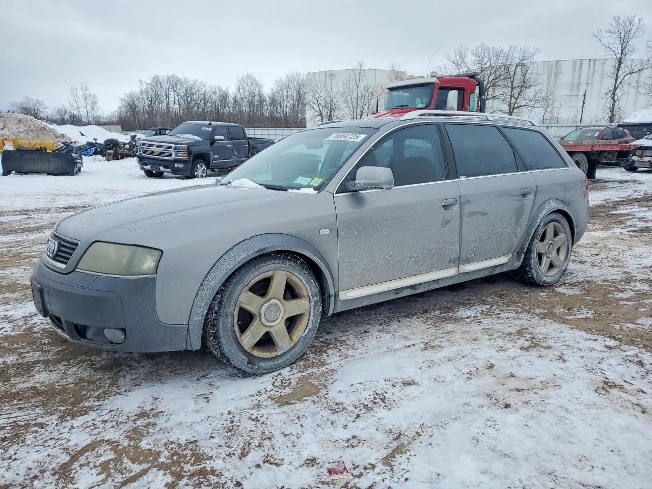 2005 Audi allroad A6 V8, VIN WA1YD64B45N025493 — Днище