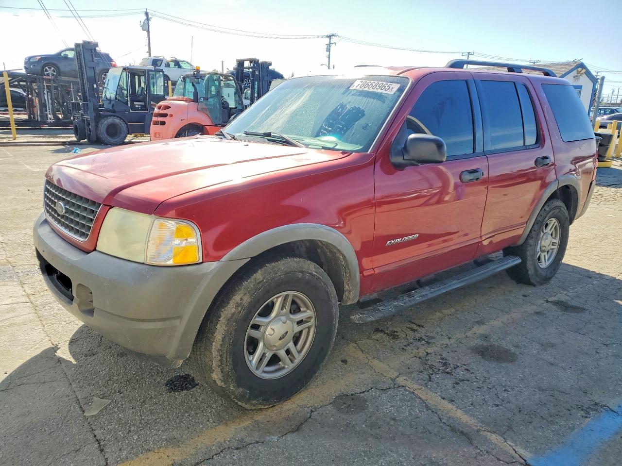 2002 Ford Explorer XLS, VIN 1FMDU62E42UB11742 — Side