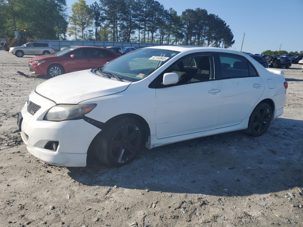 2009 Toyota Corolla XRS, VIN 2T1BE40E89C028385 — Undercarriage