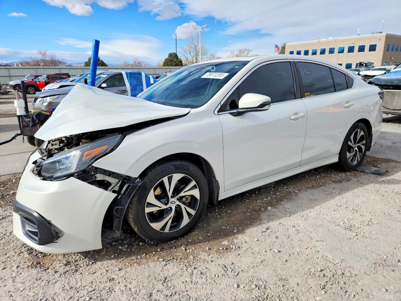 2022 Subaru Legacy Premium, VIN 4S3BWAF64N3014630 — Front end