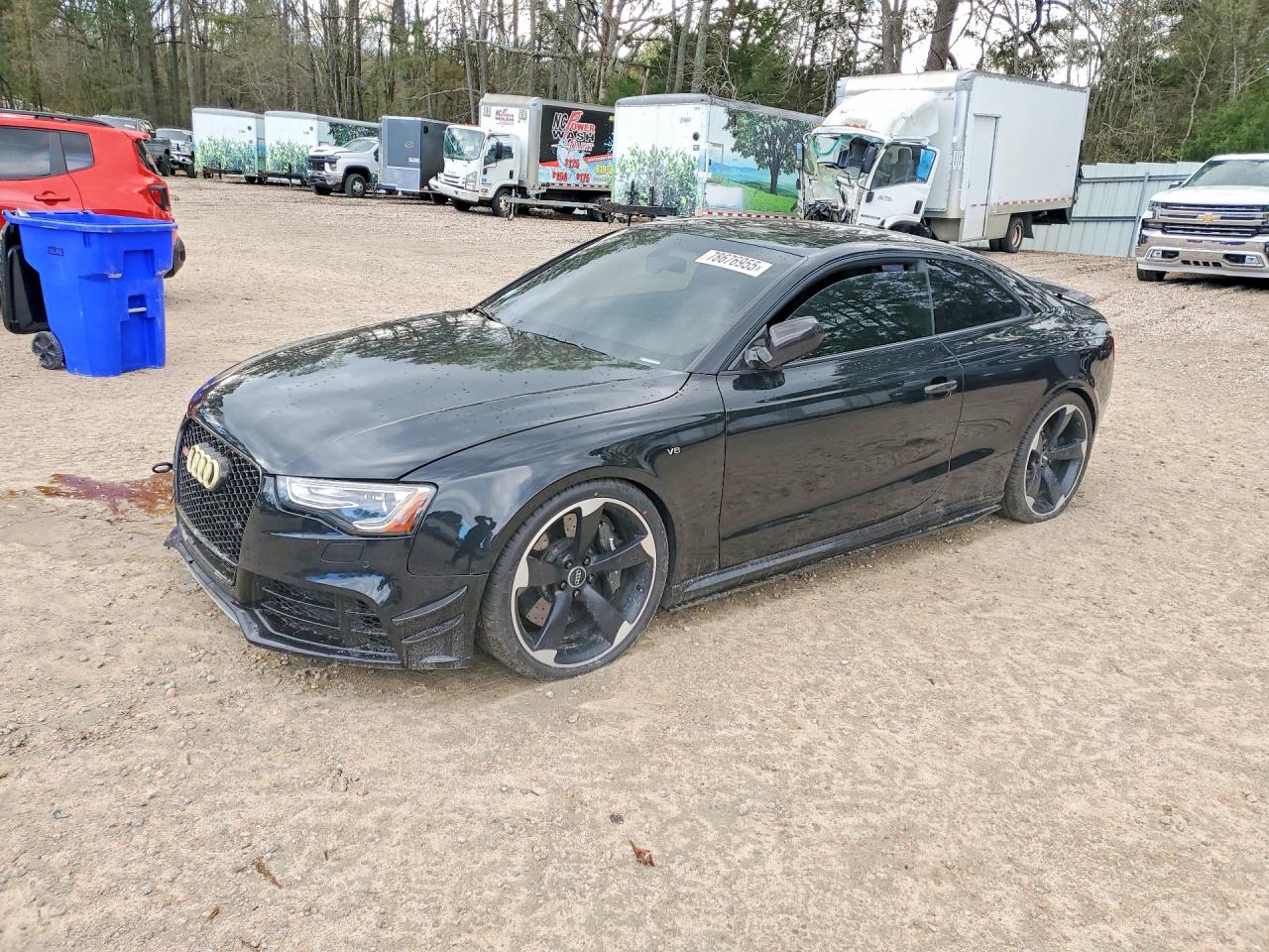 2013 Audi RS 5, VIN WUAC6AFR6DA901318 — Undercarriage