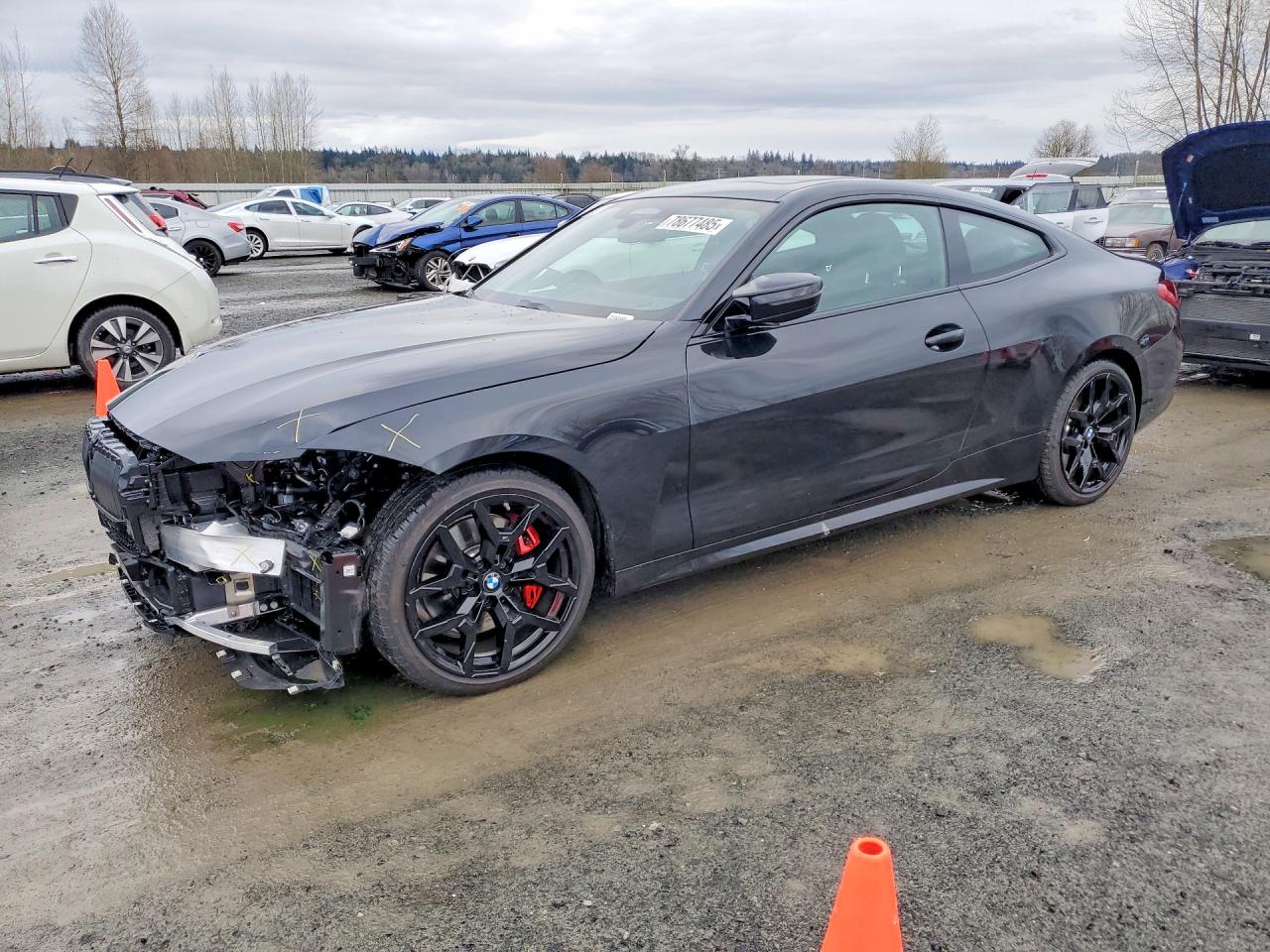 2026 BMW 4 Series M440i xDrive, VIN WBA83DA01TCV61680 — Перед