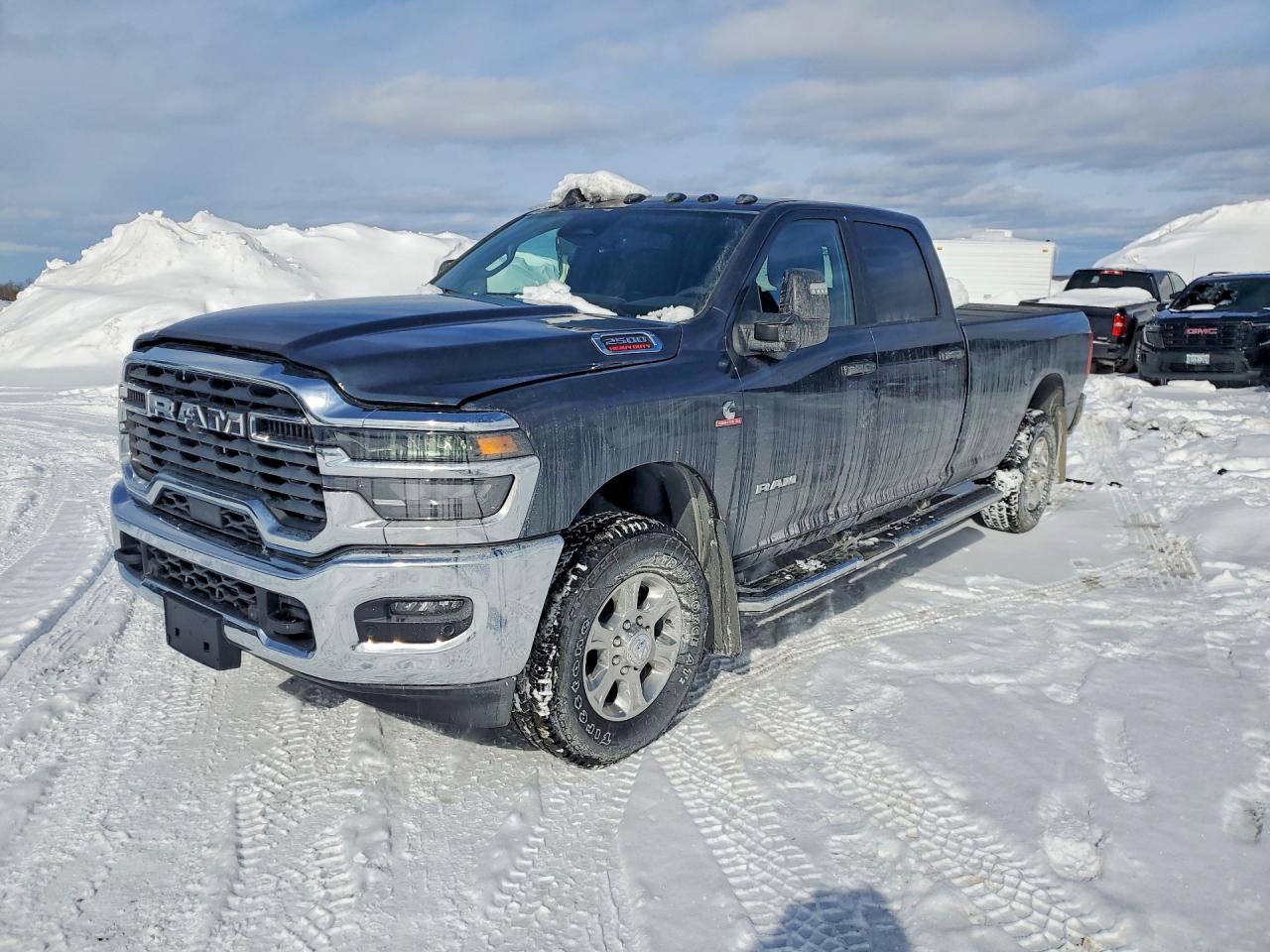 2026 Ram 2500 Big Horn, VIN 3C6UR5JL2TG156058 — Повреждение рамы