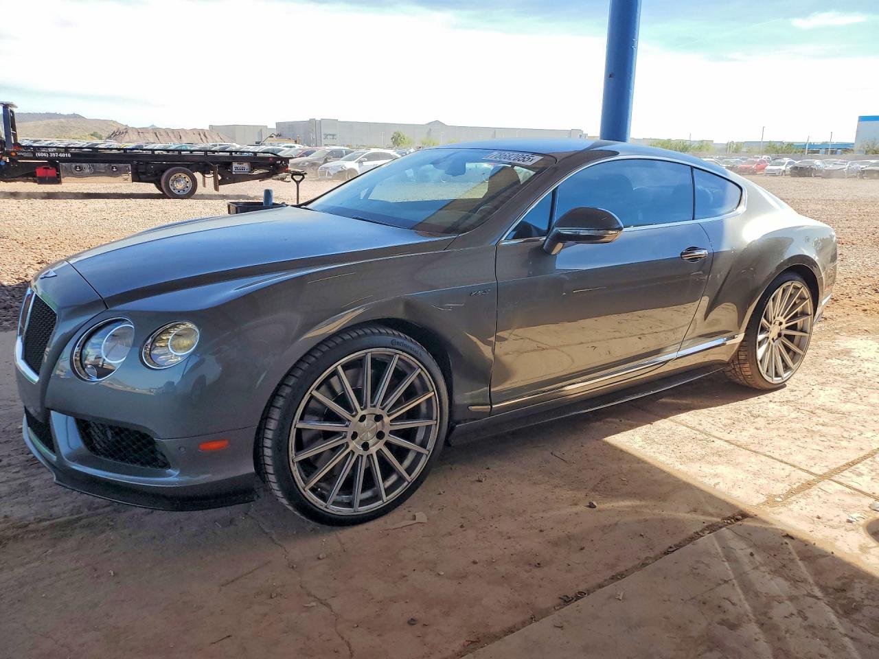2015 Bentley Continental GT, VIN SCBFH7ZA8FC041512 — Front end