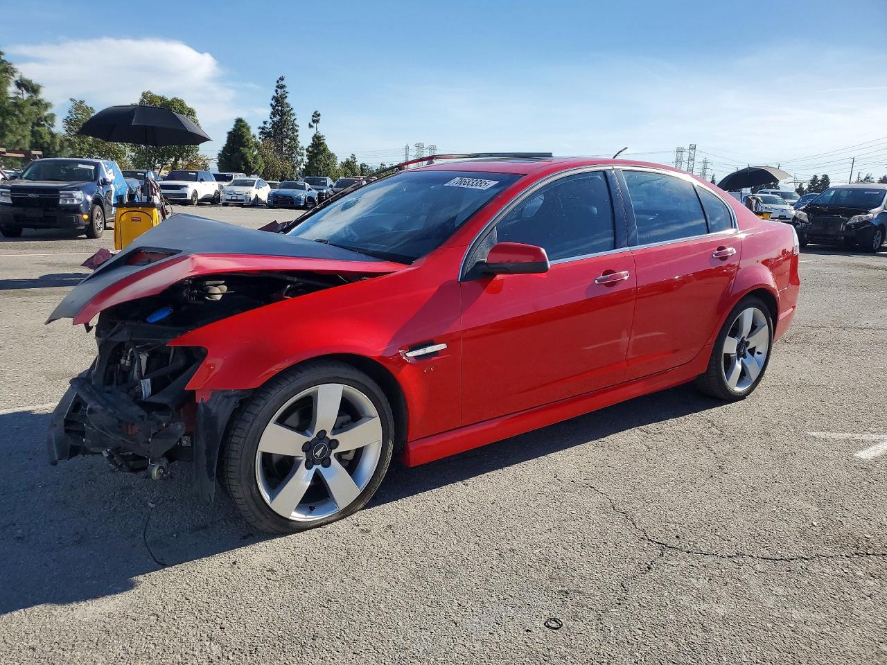 2008 Pontiac G8 GT, VIN 6G2EC57Y98L135534 — Перед