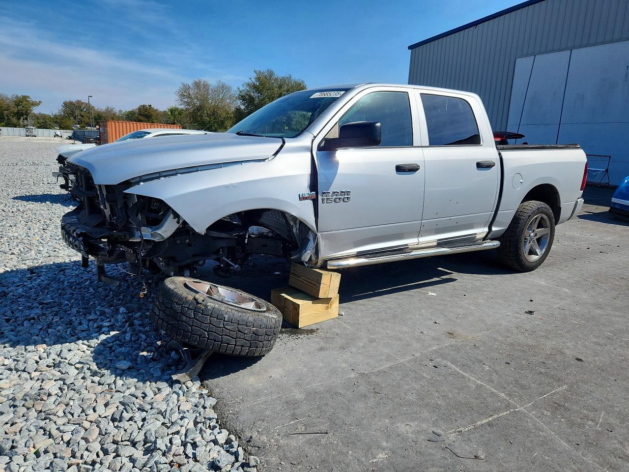 2017 Ram 1500 Express, VIN 1C6RR6KT9HS616021 — Minor dents and scratches