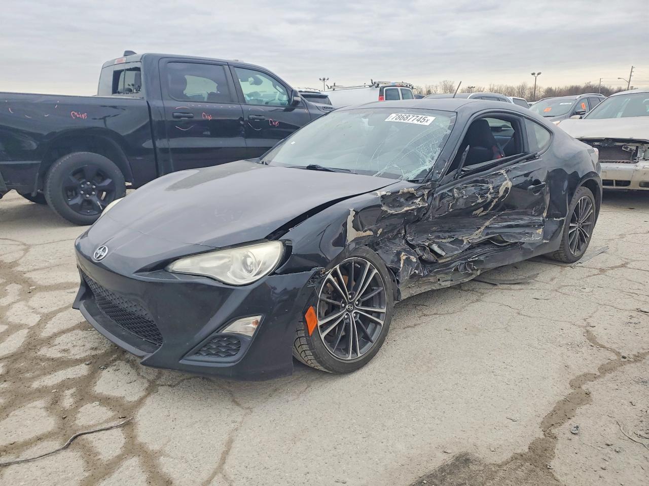 2013 Scion FR-S, VIN JF1ZNAA11D1720550 — Side