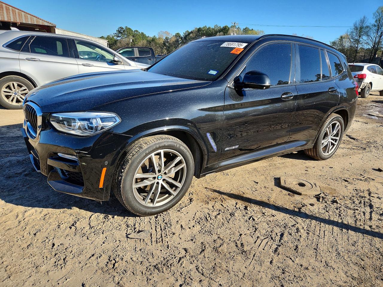 2018 BMW X3 xDrive30i, VIN 5UXTR9C51JLC75764 — Пожар в салоне