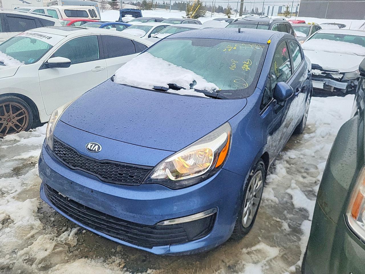 2016 Kia Rio LX, VIN KNADM4A36G6572958 — Front end