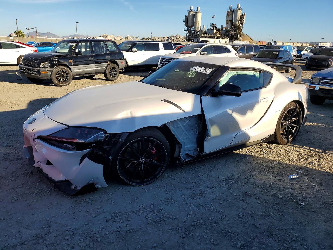 2023 Toyota Supra Premium, VIN WZ1DB0G09PW057355 — Front end