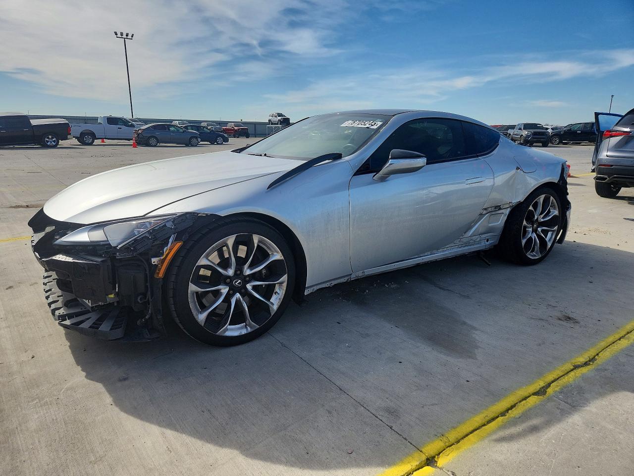 2018 Lexus LC 500h, VIN JTHHP5AY0JA002132 — Front end