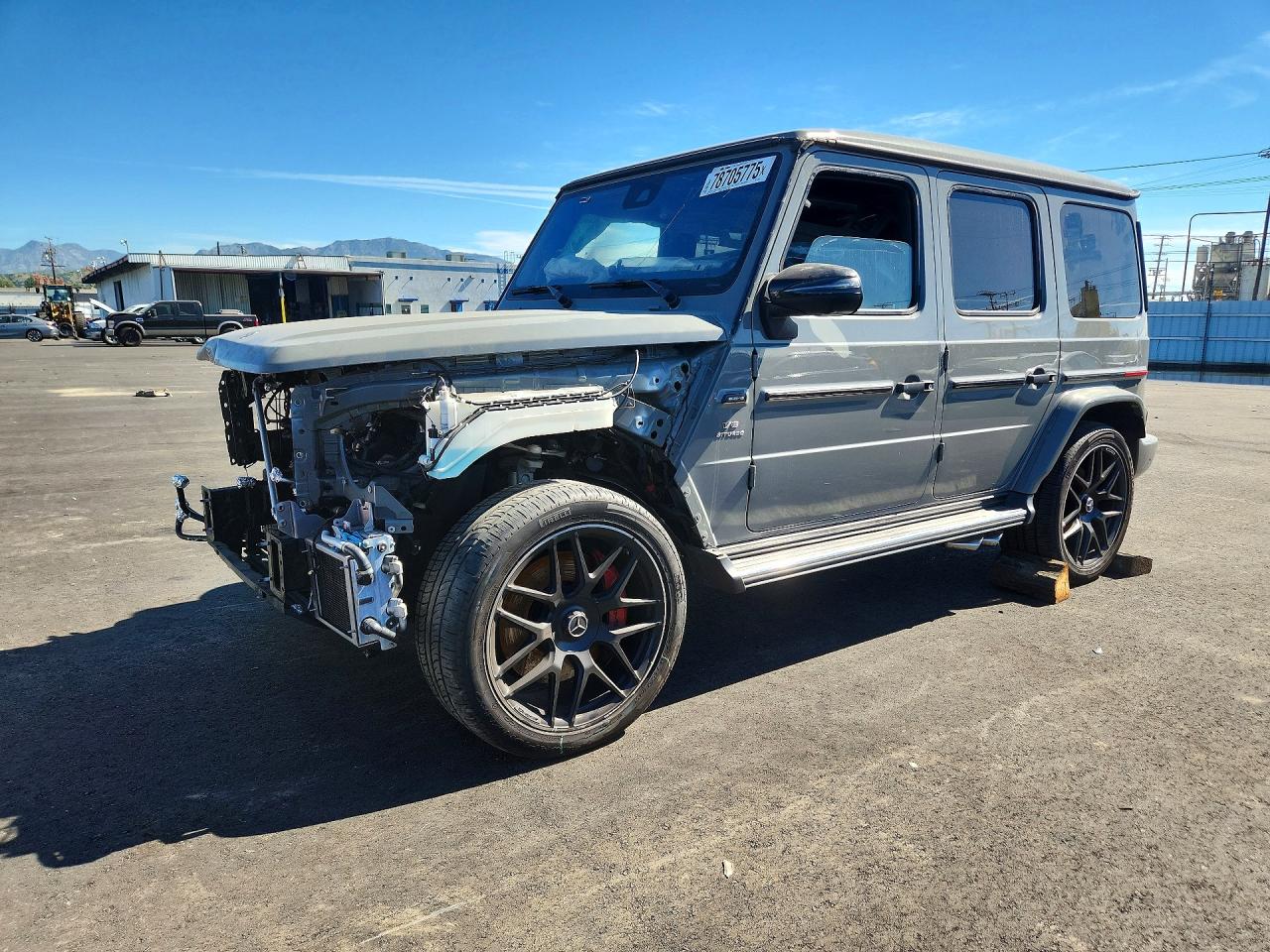 2022 Mercedes-Benz G 63 AMG, VIN W1NYC7HJ3NX438728 — Front end