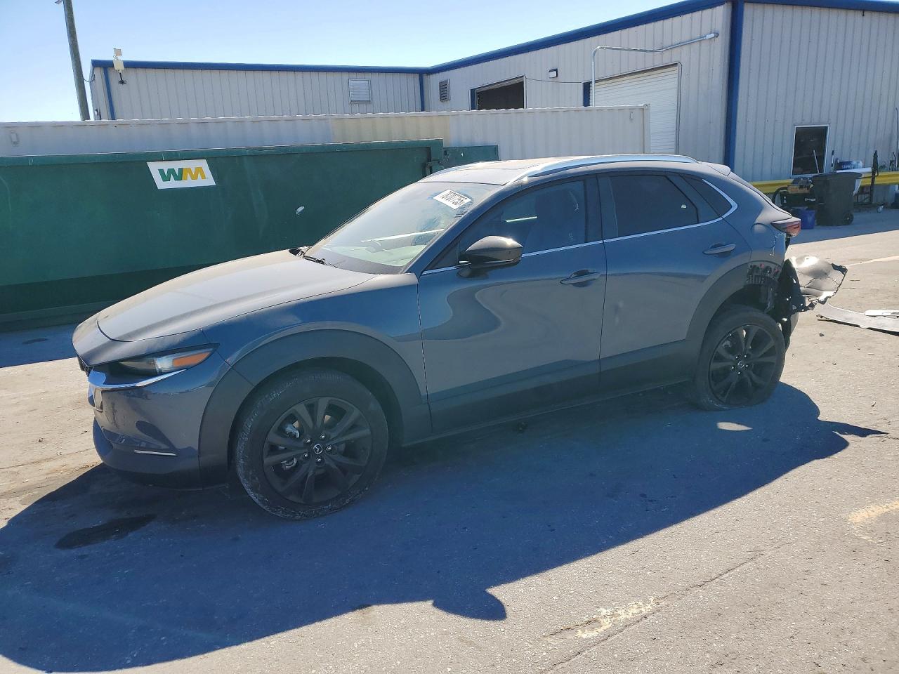 2022 Mazda CX-30 S Carbon Edition, VIN 3MVDMBCL7NM450853 — Rear end