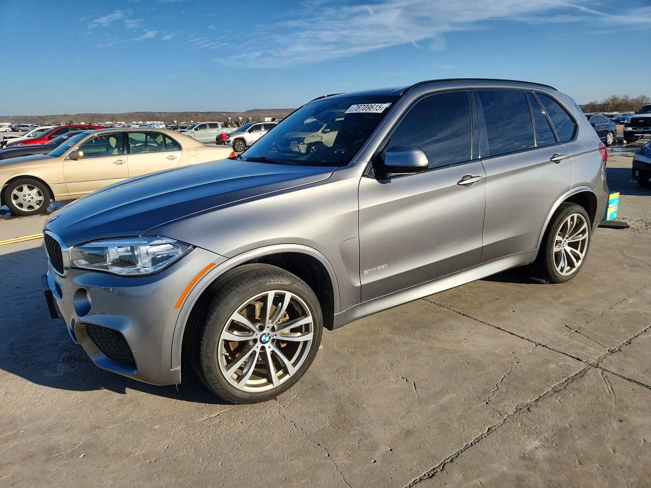2016 BMW X5 sDrive35i, VIN 5UXKR2C59G0U17627 — Engine fire