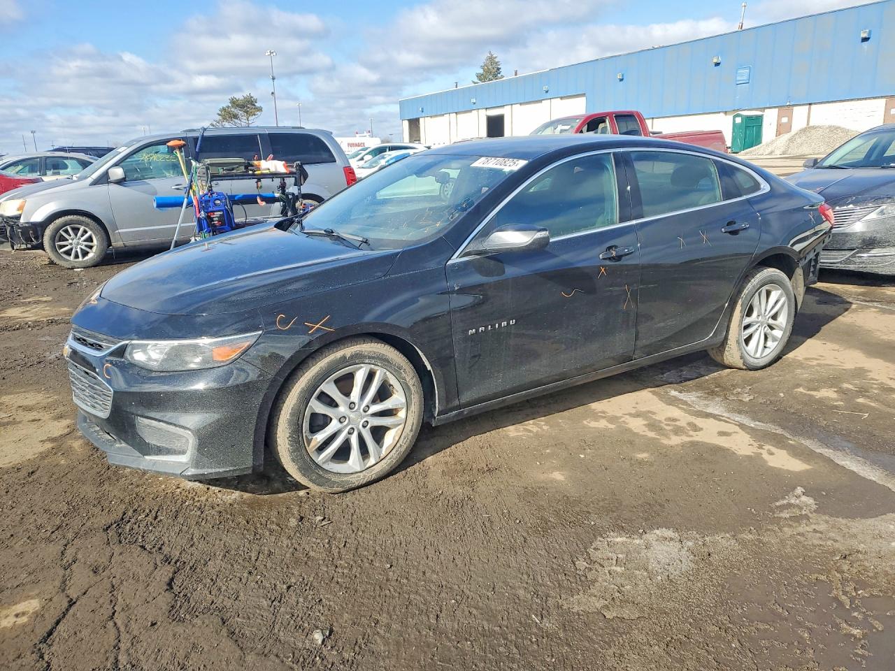 2018 Chevrolet Malibu LT, VIN 1G1ZD5ST5JF159250 — Rear end