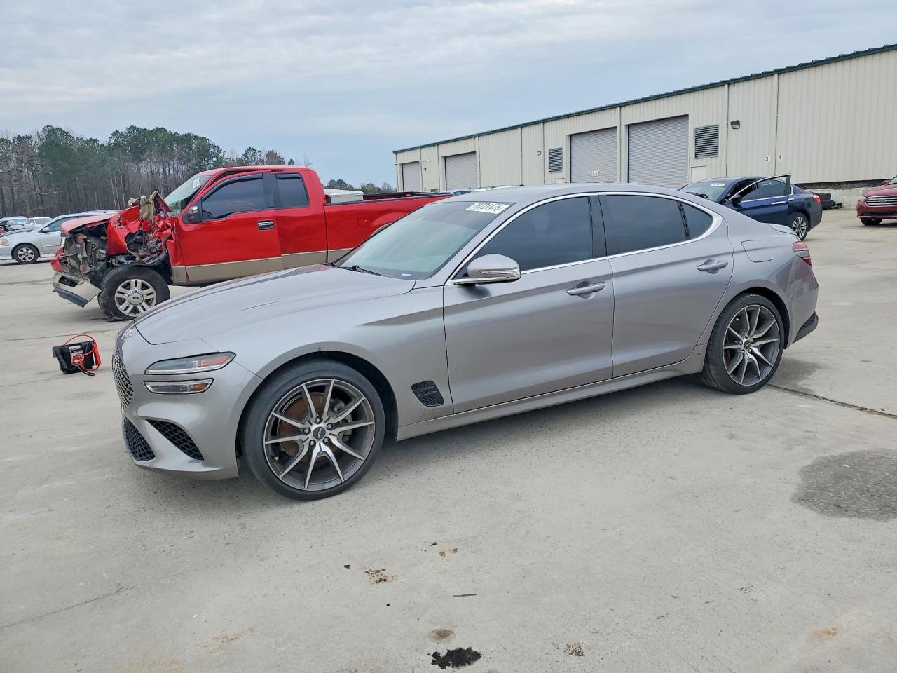 2023 Genesis G70 2.0T, VIN KMTG34TA3PU131543 — Rear end