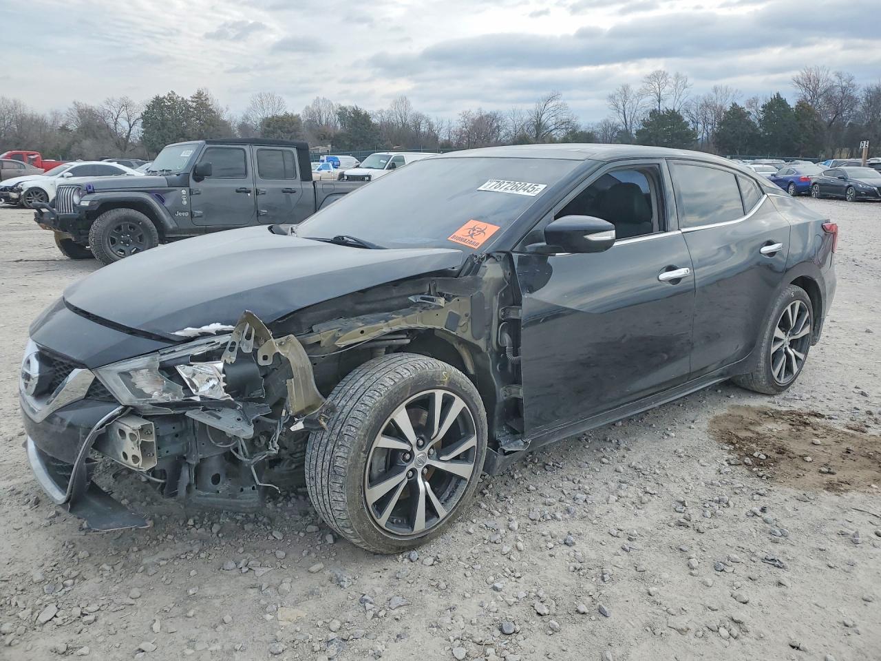2017 Nissan Maxima SL, VIN 1N4AA6AP2HC368731 — Перед