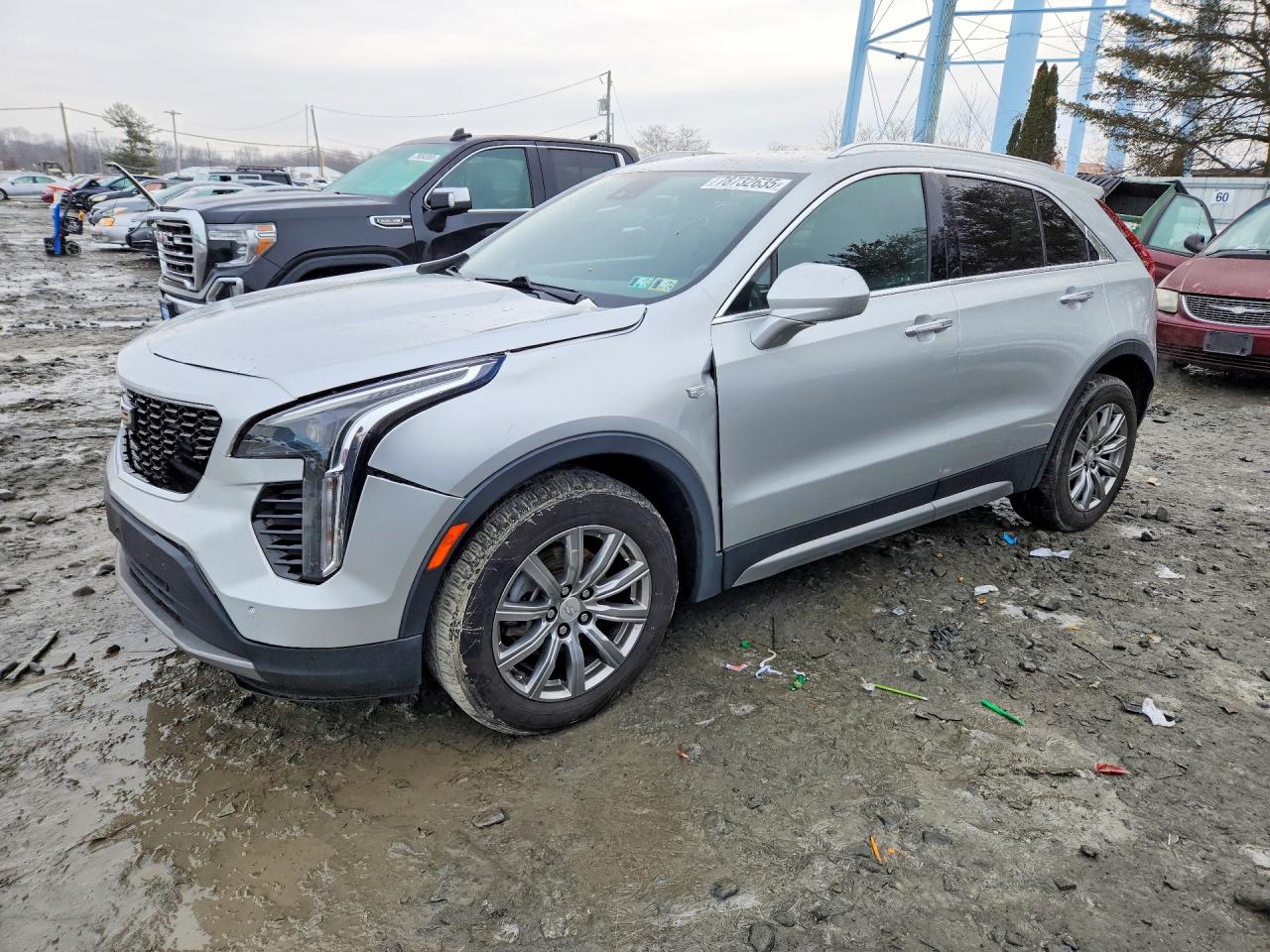 2020 Cadillac XT4 AWD Premium Luxury, VIN 1GYFZDR47LF097822 — Front end