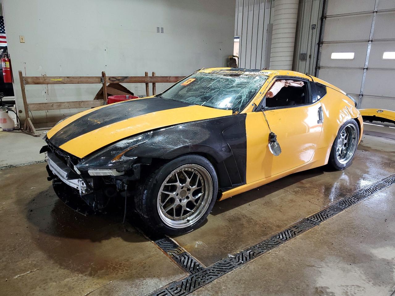 2019 Nissan 370Z Sport Touring, VIN JN1AZ4EH1KM421286 — Rollover