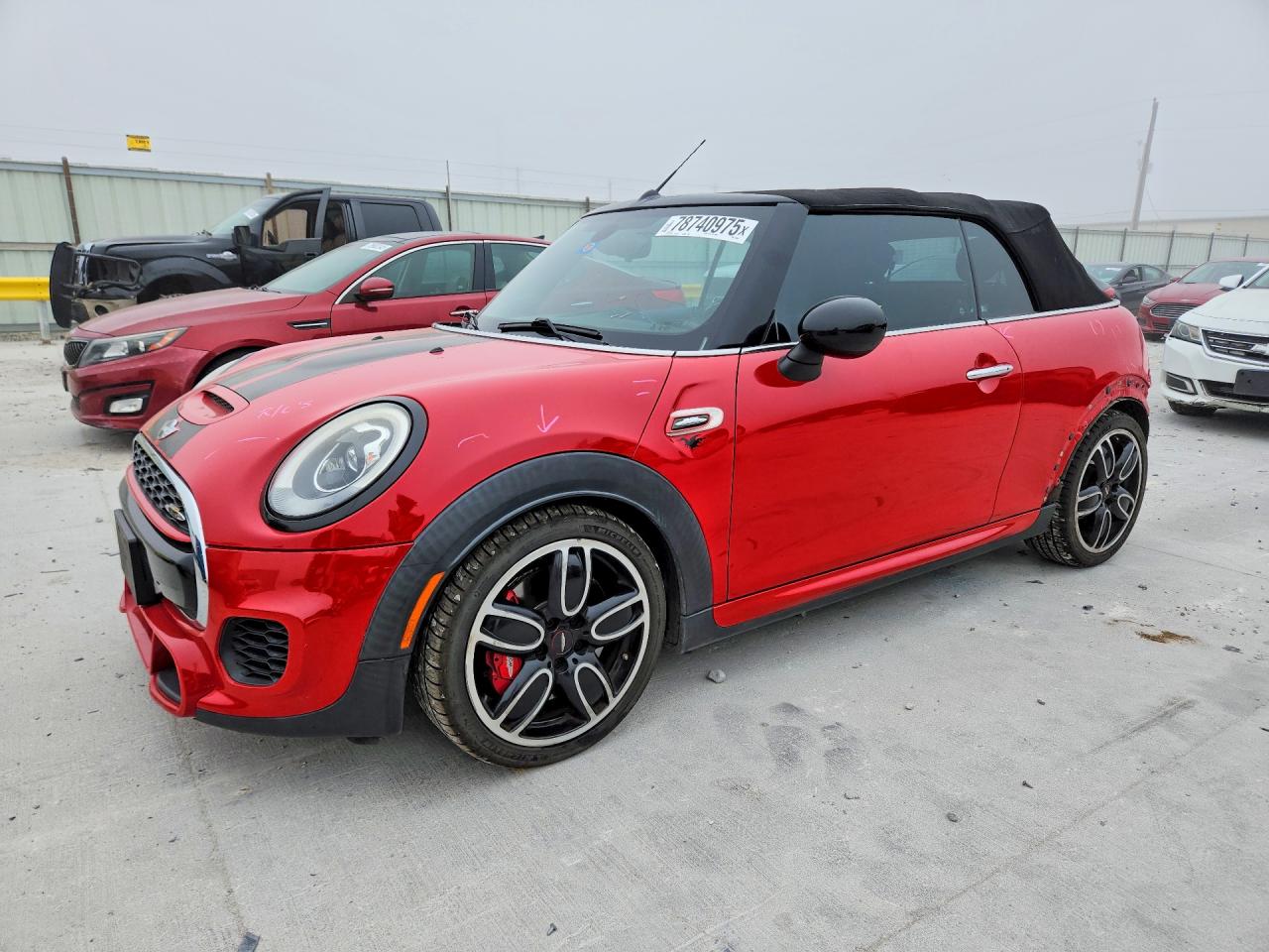 2017 MINI COOPER, VIN WMWWH9C59H3A78561 — Rear end