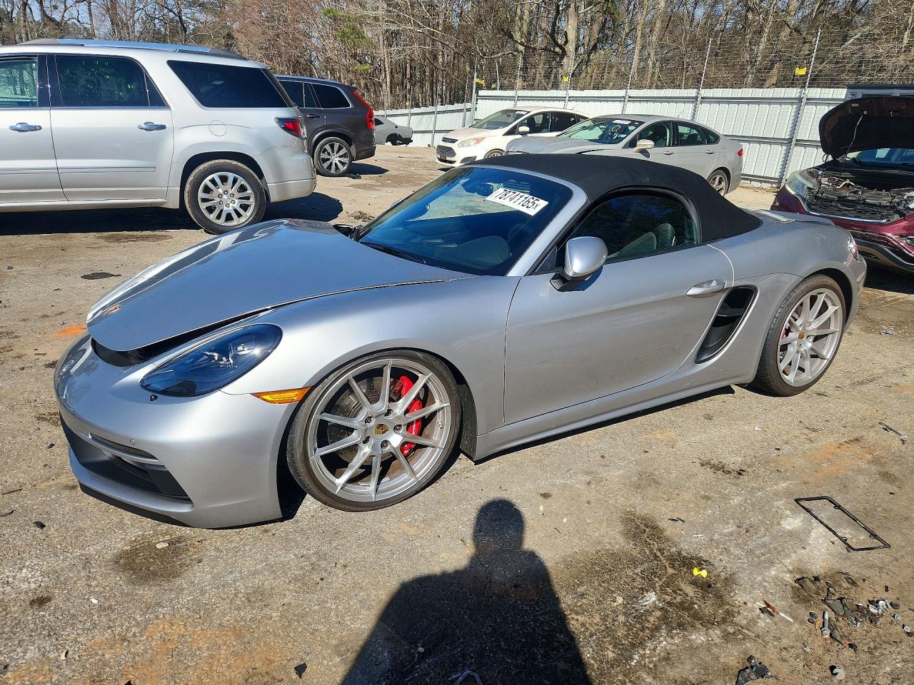 2025 Porsche 718 Boxster GTS 4.0, VIN WP0CD2A85SK230125 — Бок
