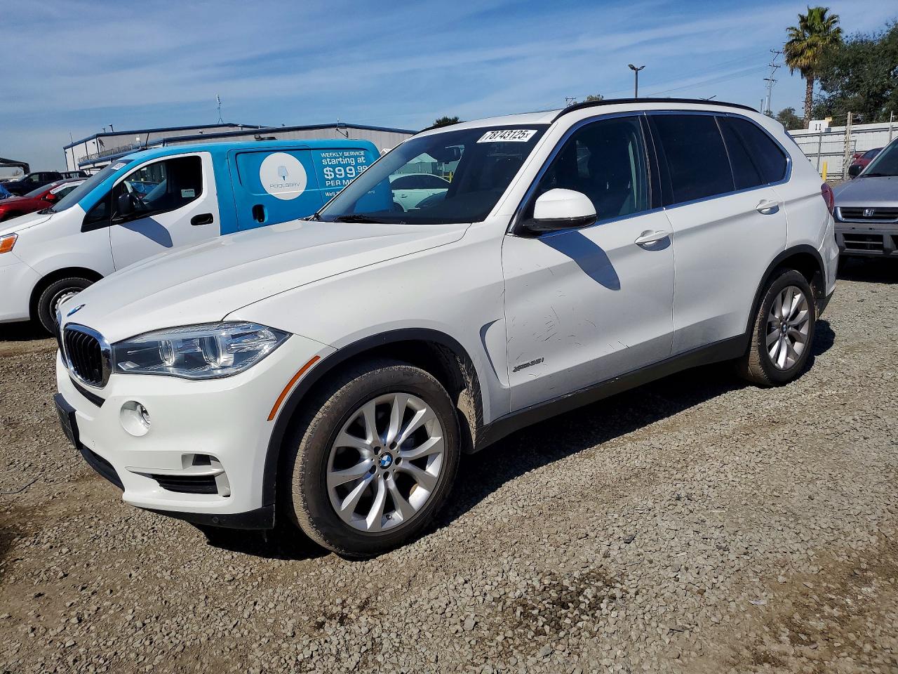 2016 BMW X5 xDrive35i, VIN 5UXKR0C50G0P25919 — Ранее повреждён