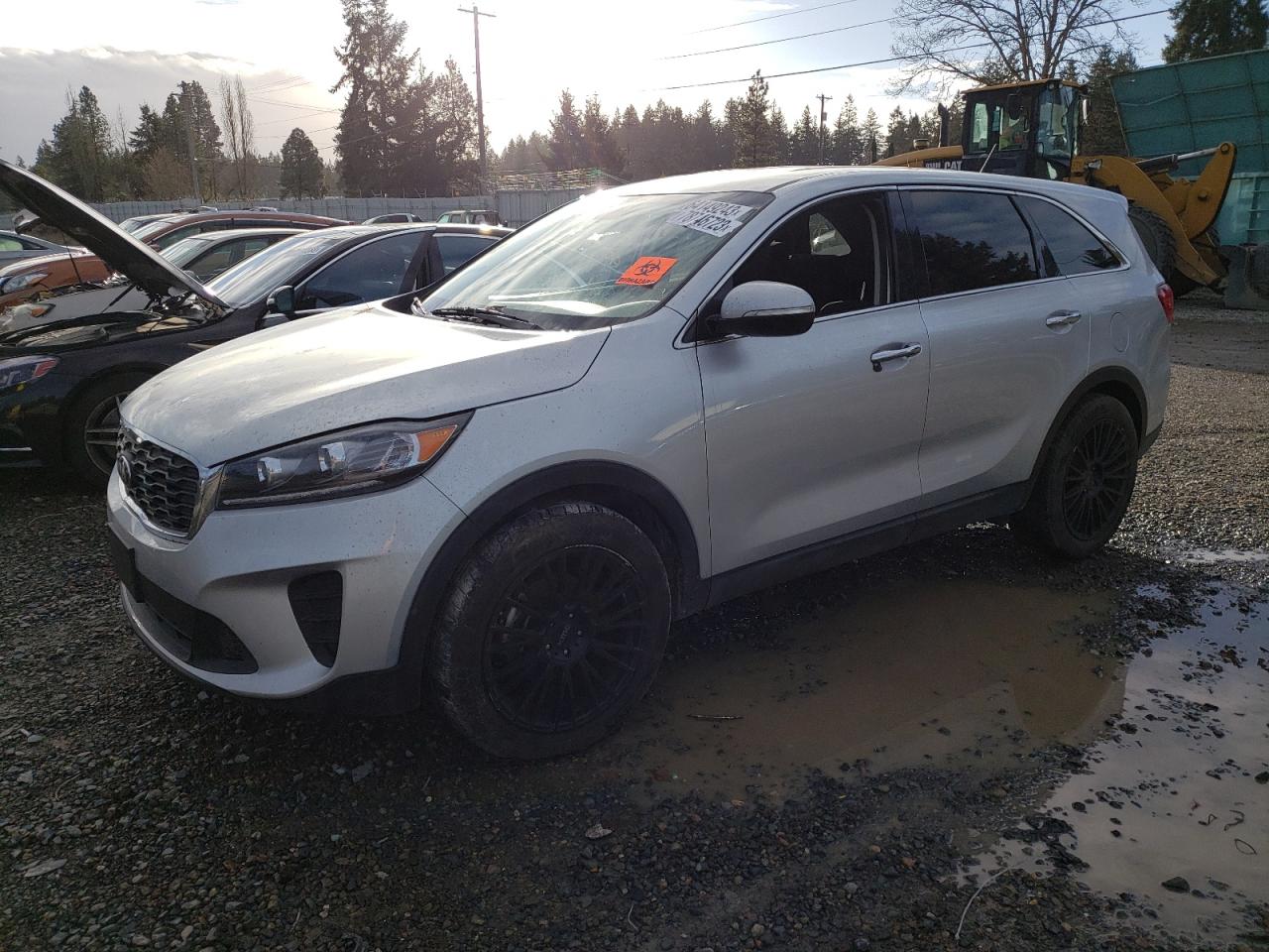 2019 Kia Sorento LX, VIN 5XYPG4A38KG595865 — Rejected repair