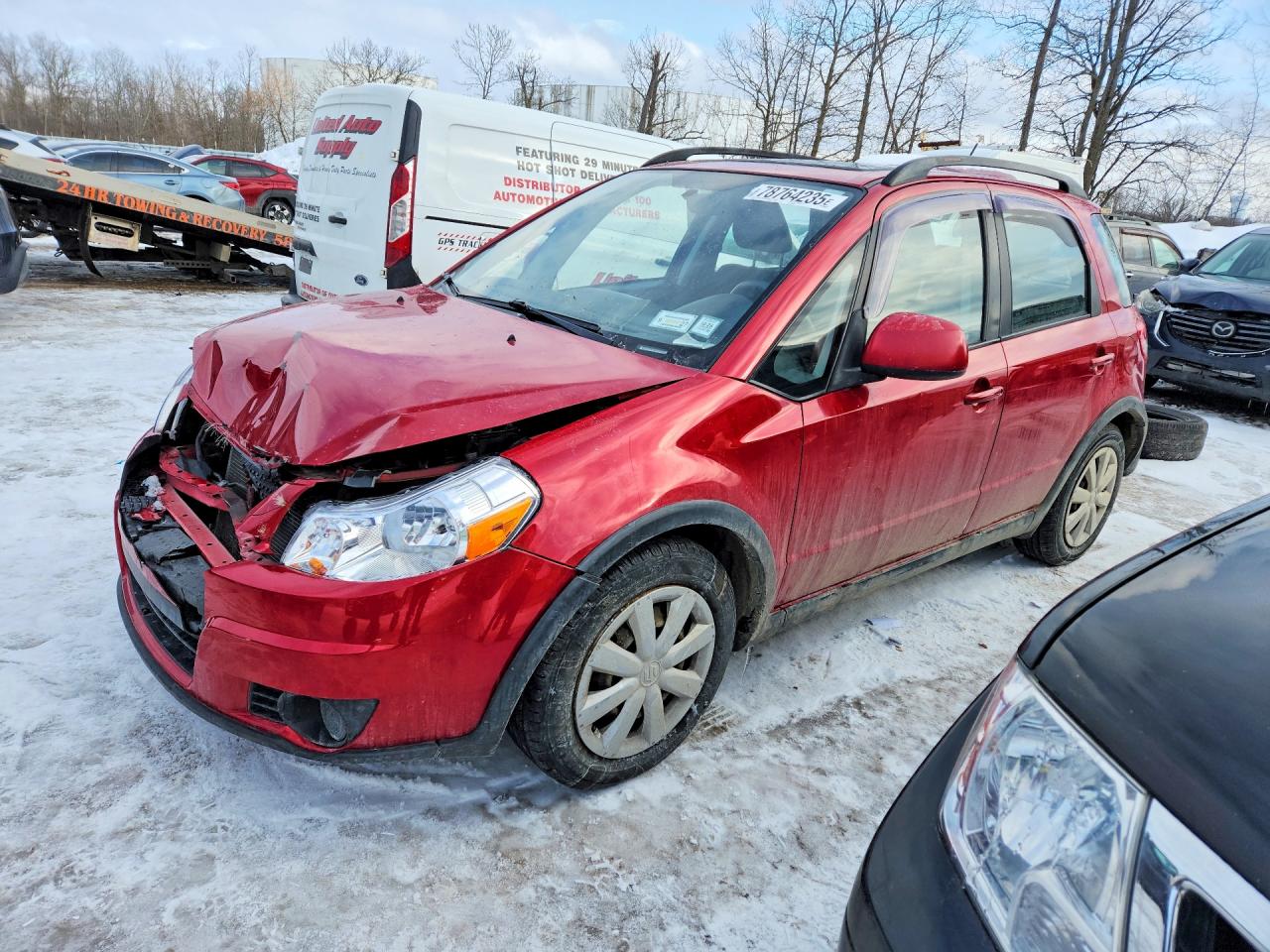 2012 Suzuki SX4 Crossover, VIN JS2YB5A34C6302045 — Front end
