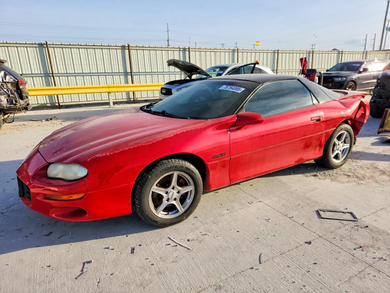 2002 Chevrolet Camaro Z28, VIN 2G1FP22GX22140756 — Rear end