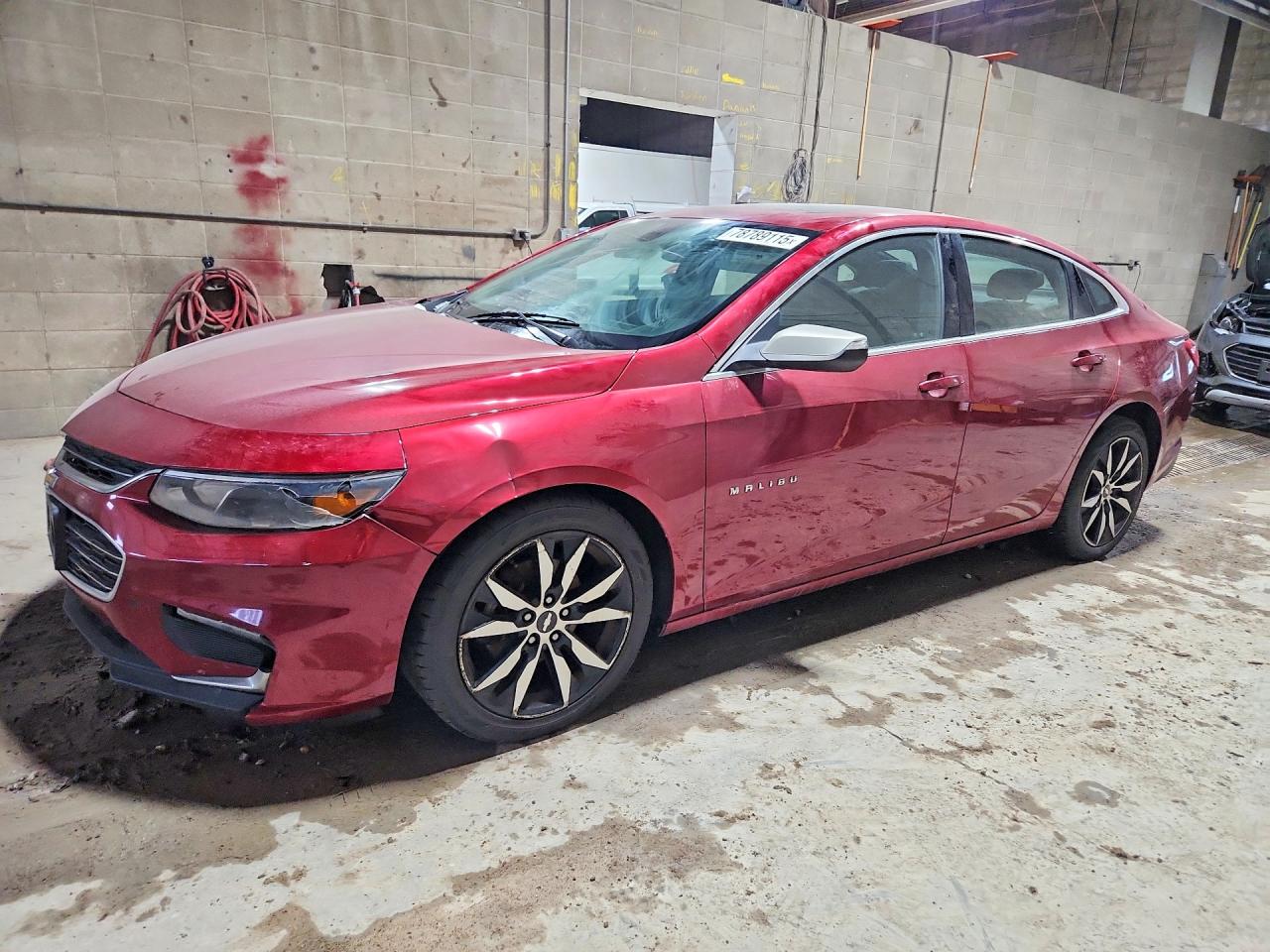 2018 Chevrolet Malibu LT, VIN 1G1ZD5ST9JF288771 — Front end