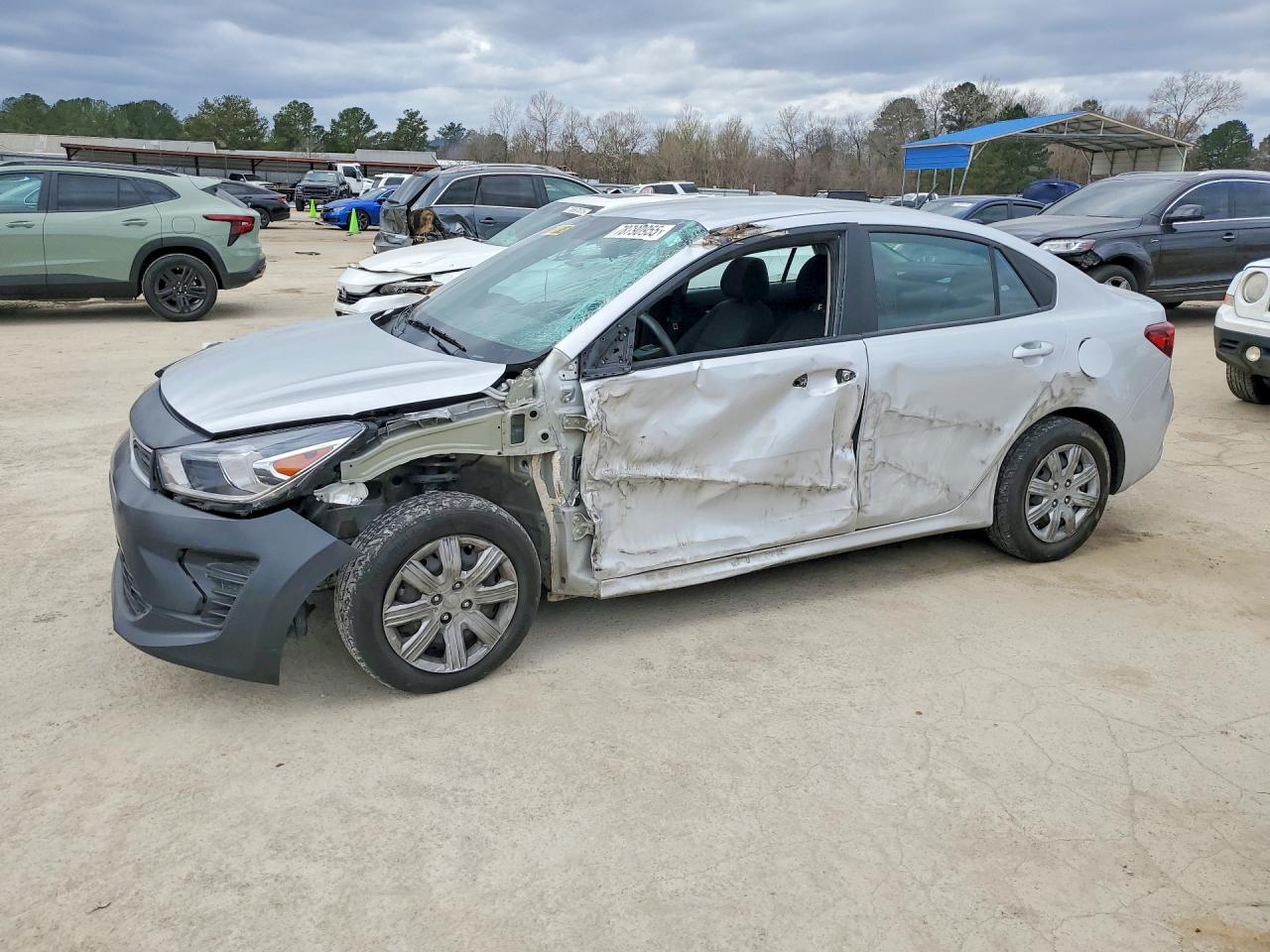 2023 Kia Rio S, VIN 3KPA24AD4PE618351 — Side