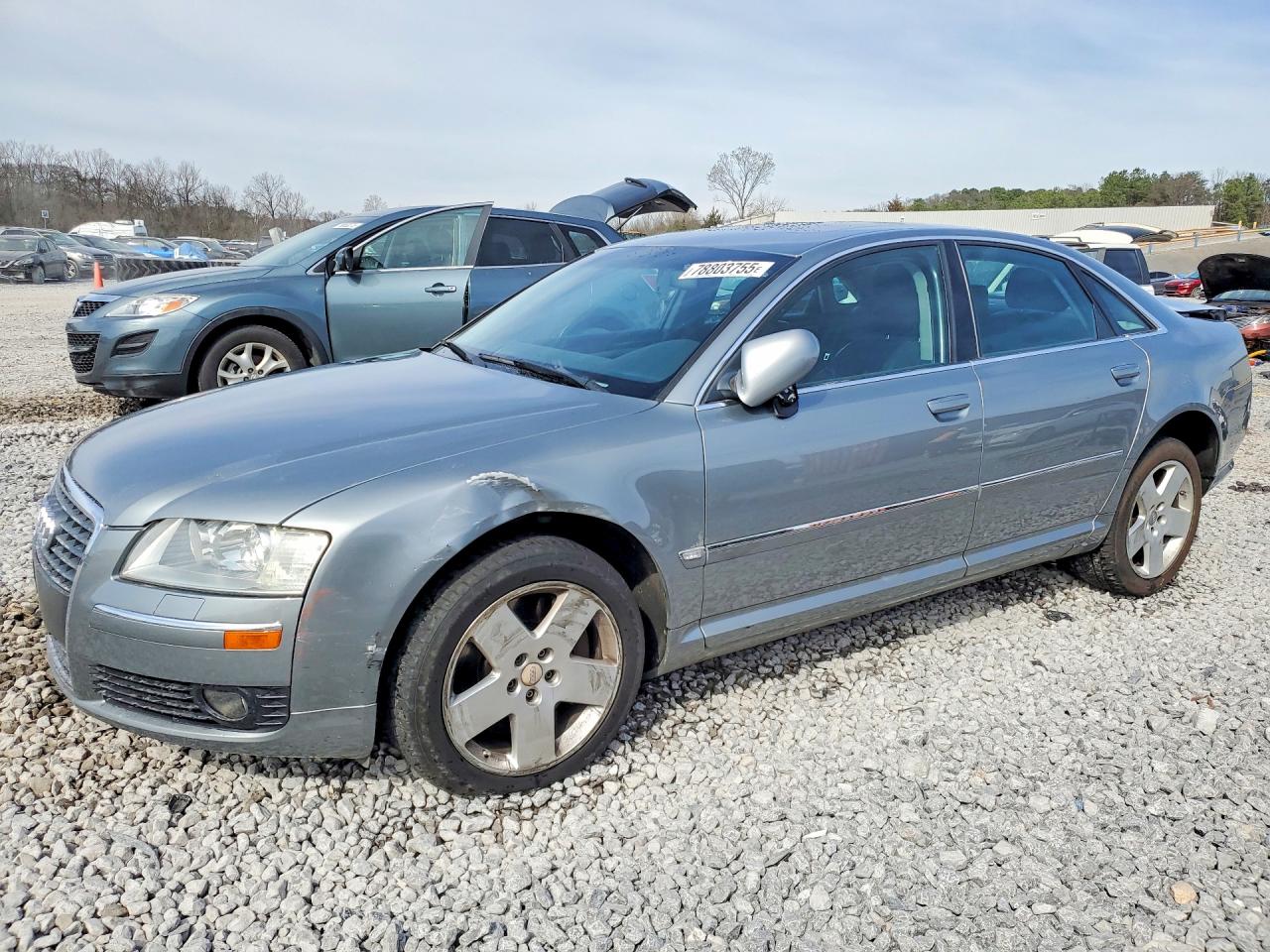 2006 Audi A8 4.2L, VIN WAULL44E96N020497 — Зад