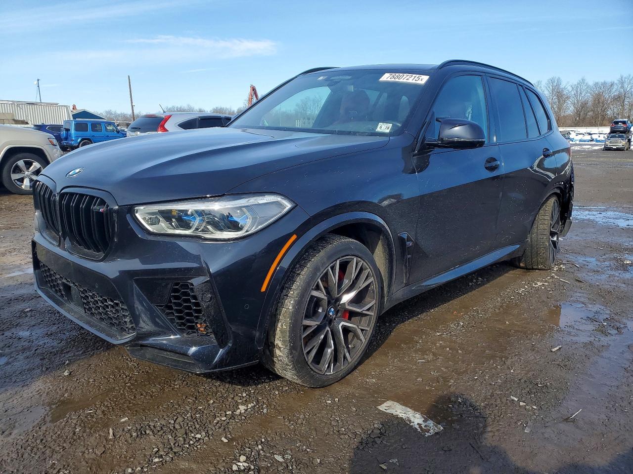 2023 BMW X5 M, VIN 5YMJU0C02P9P50551 — Rear end