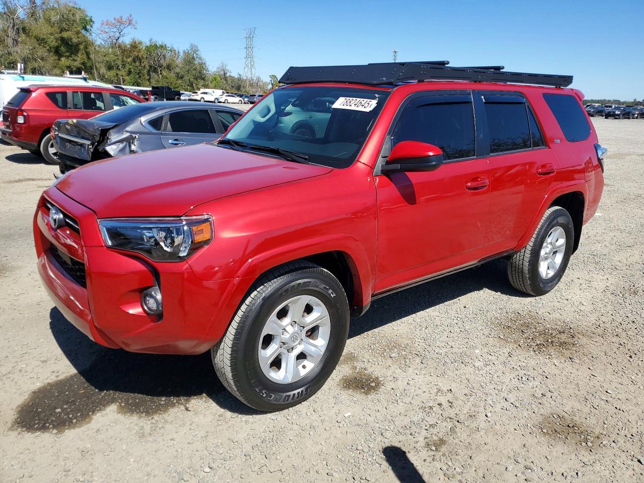 2024 Toyota 4Runner SR5, VIN JTEEU5JR1R5305913 — Normal wear