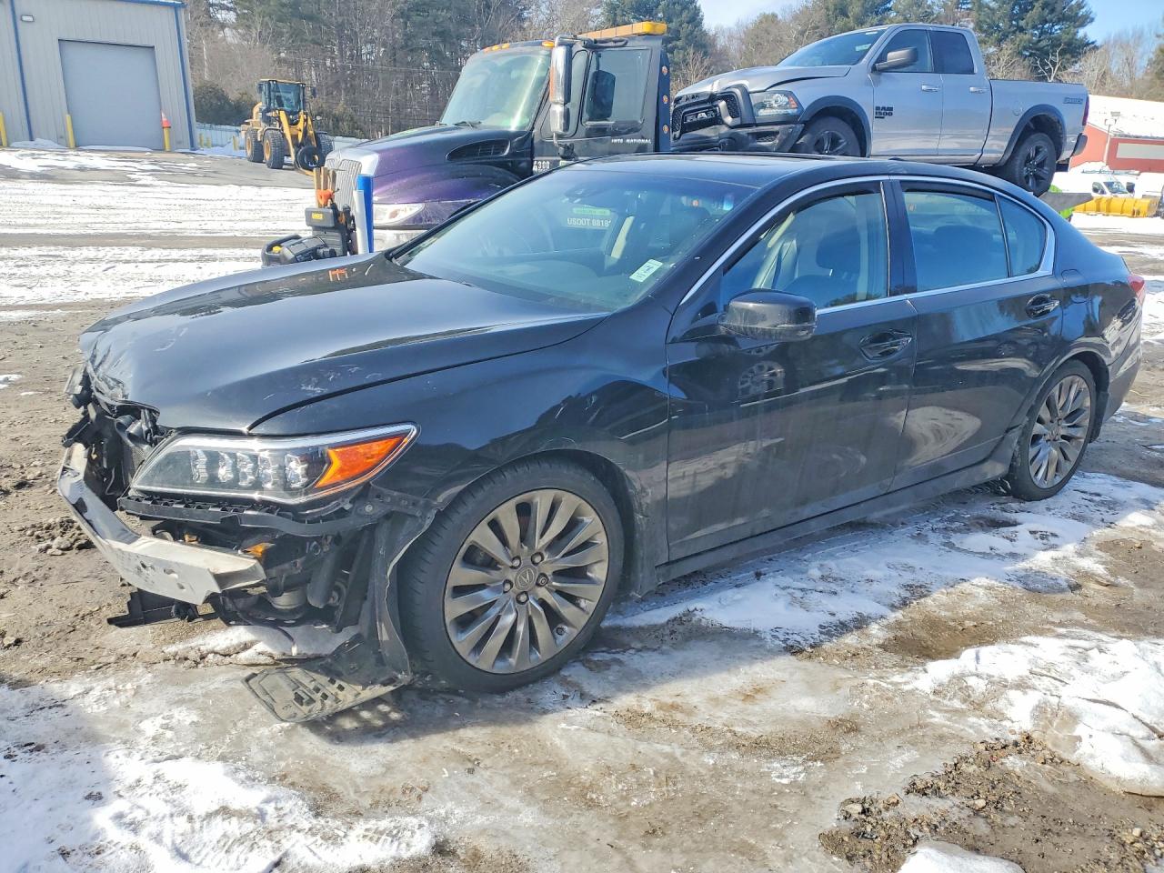 2016 Acura RLX Technology, VIN JH4KC1F57GC001615 — Front end