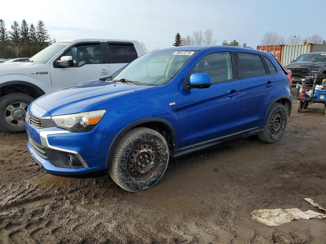 2017 Mitsubishi Outlander Sport SE, VIN JA4AJ3AU2HZ610651 — Rear end