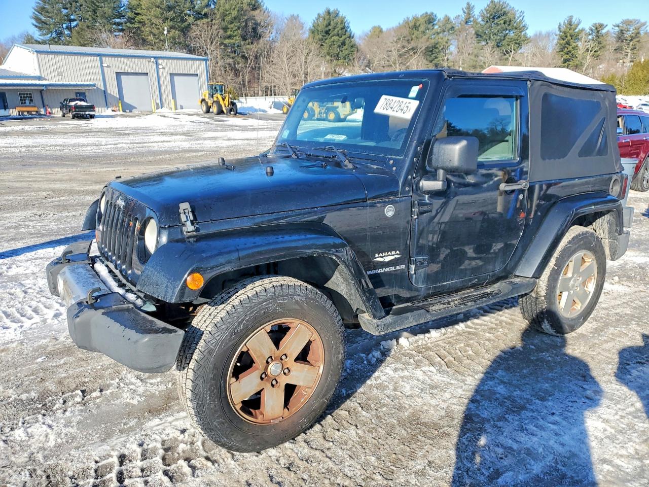 2010 Jeep Wrangler Sahara, VIN 1J4AA5D19AL137210 — Normal wear