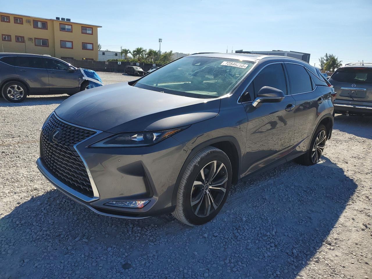 2022 Lexus RX 350, VIN 2T2HZMAA4NC222010 — Rear end