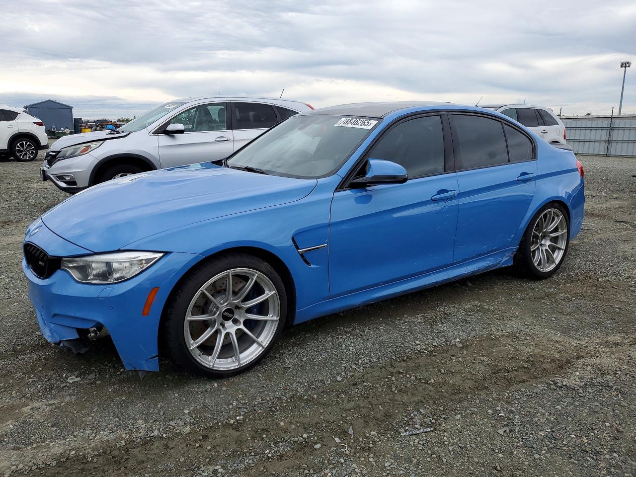 2015 BMW M3, VIN WBS3C9C50FP805022 — Перед