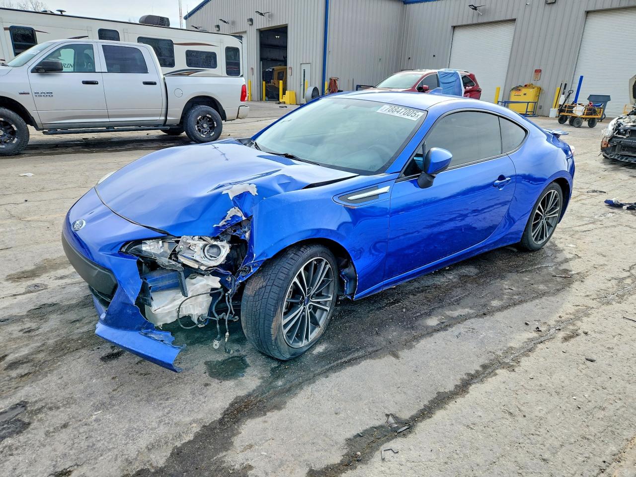 2015 Subaru BRZ Limited, VIN JF1ZCAC19F8600234 — Front end