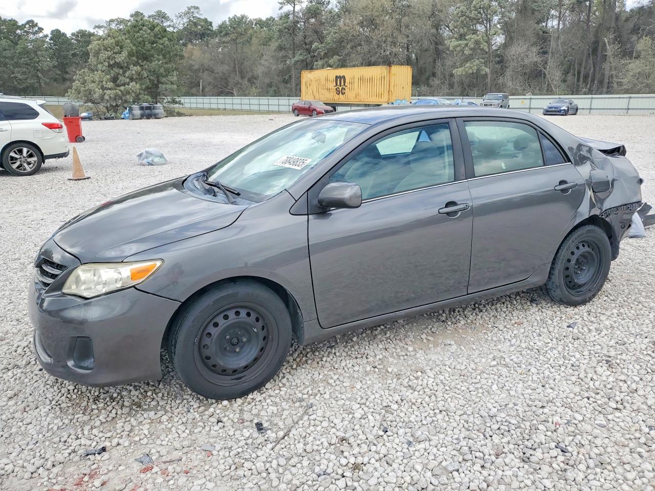 2013 Toyota Corolla S, VIN 5YFBU4EE4DP121926 — Rear end