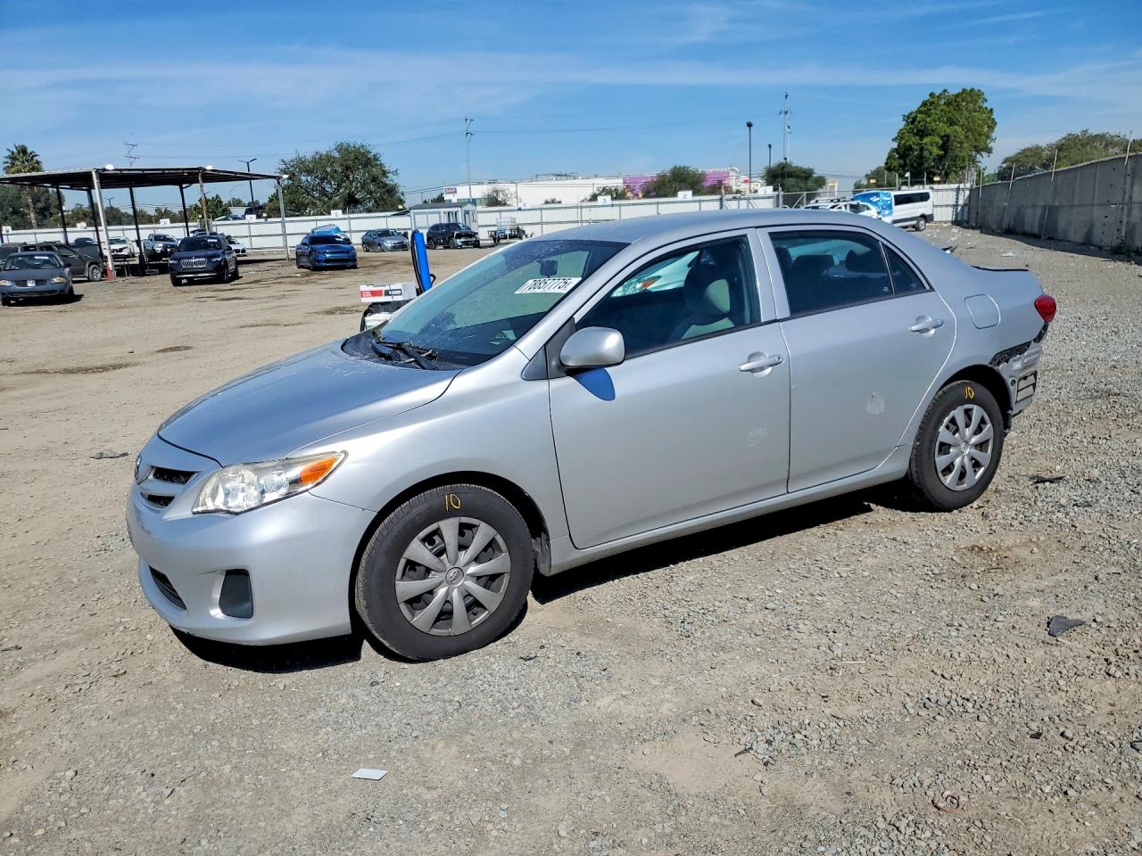 2013 Toyota Corolla L, VIN 5YFBU4EE5DP182847 — Rear end