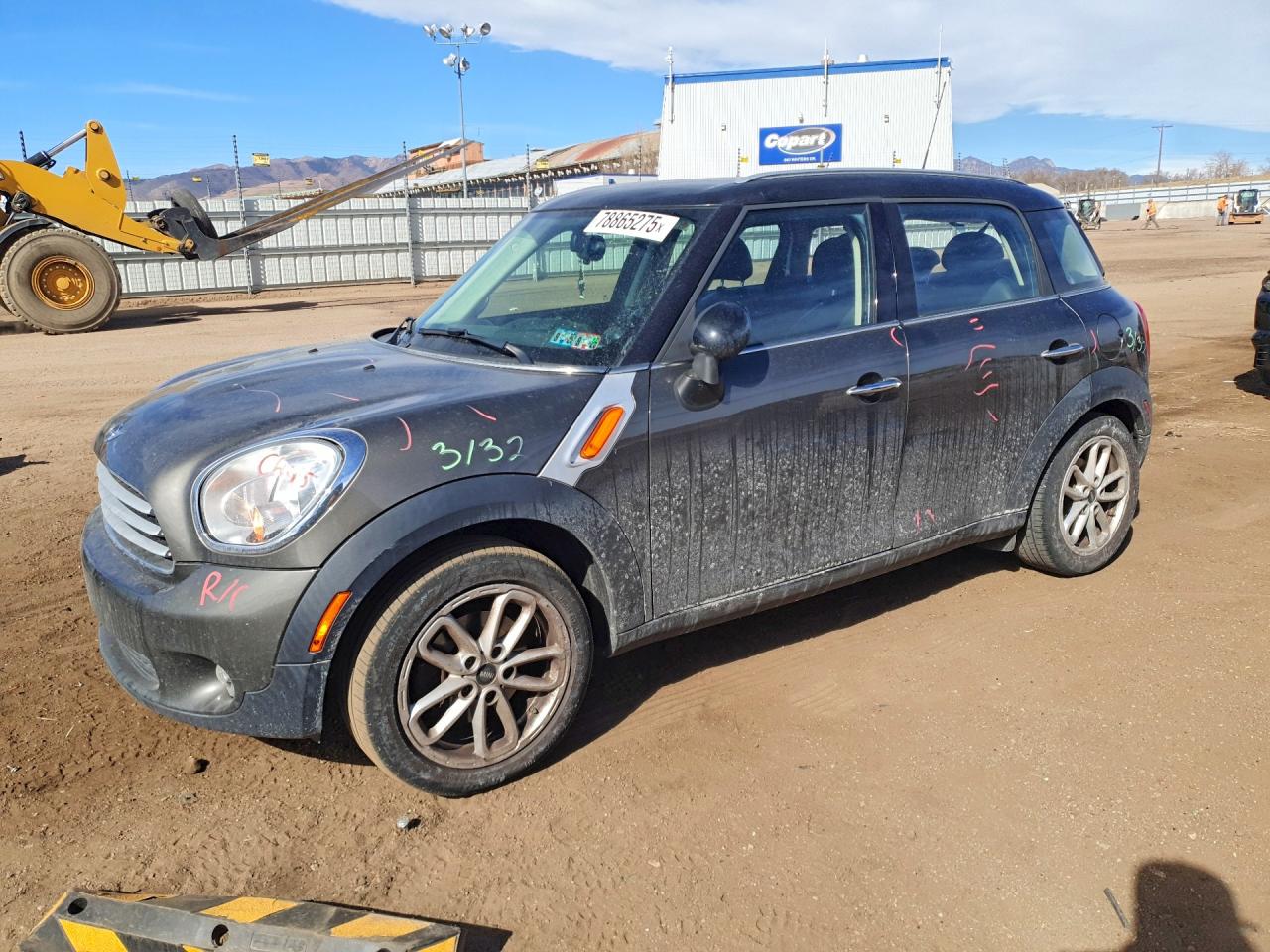 2012 MINI Countryman, VIN WMWZB3C55CWM30485 — Rear end