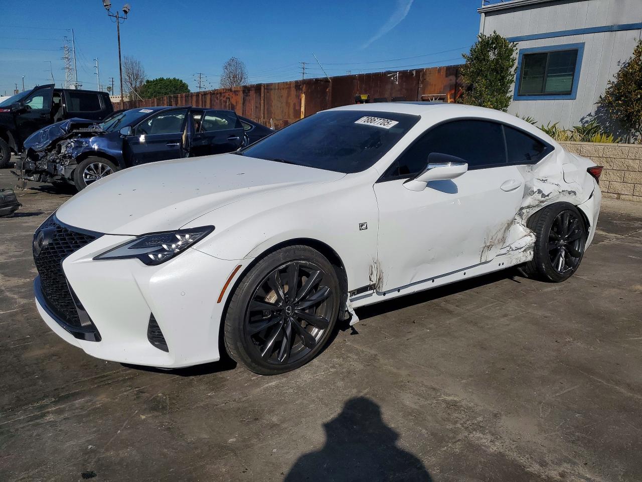 2024 Lexus RC 350 F Sport, VIN JTHGZ5BC7R5027588 — Зад