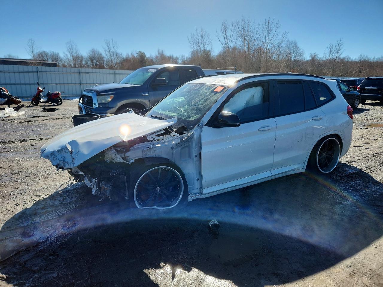 2020 BMW X3 M, VIN 5YMTS0C0XL9B77426 — Front end