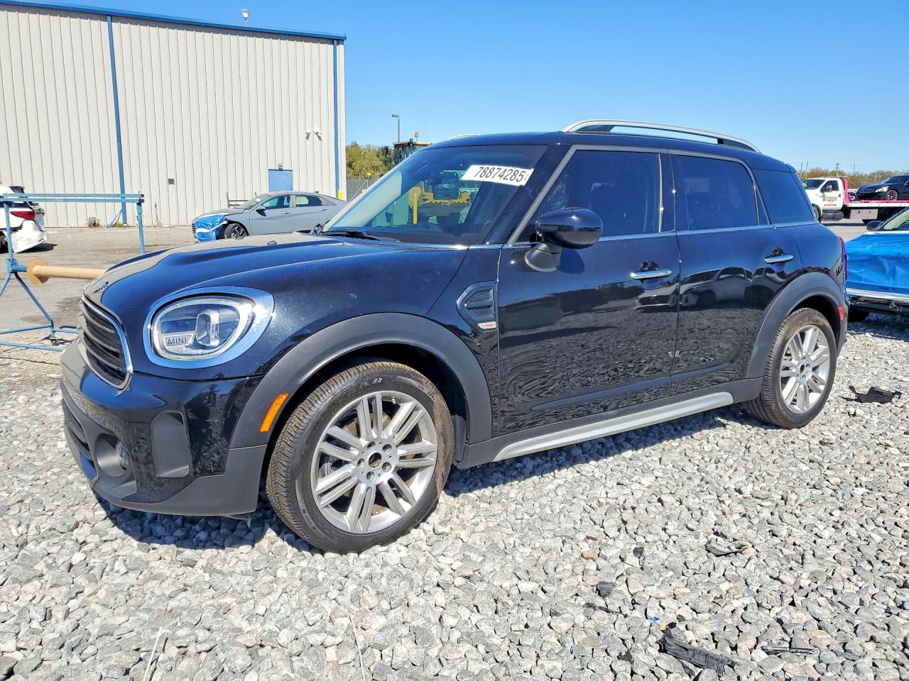 2022 MINI Countryman Cooper, VIN WMZ23BR07N3N66791 — Vandalism