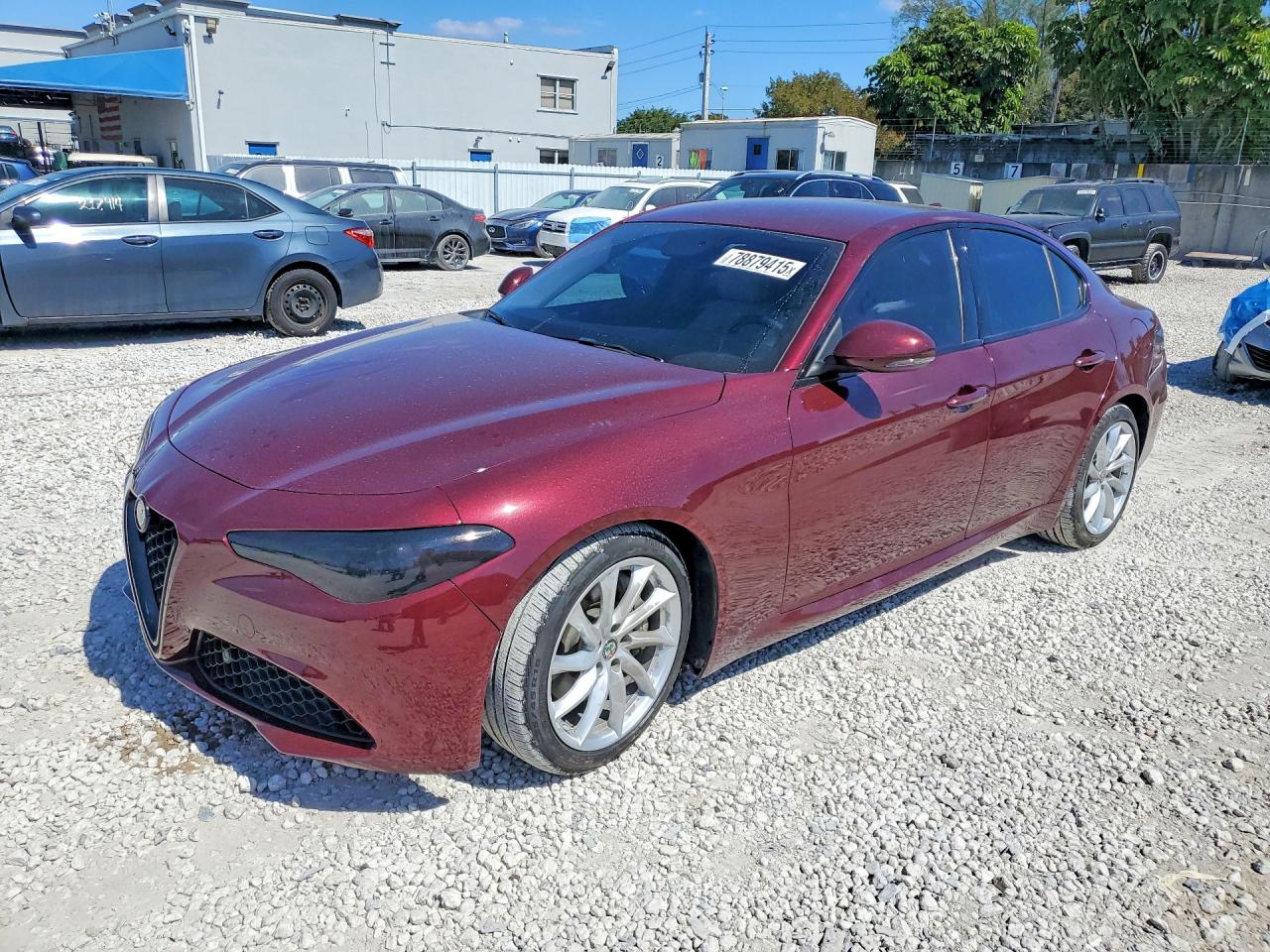 2019 Alfa Romeo Giulia Sport, VIN ZARFAMAN5K7613109 — Мелкие вмятины и царапины
