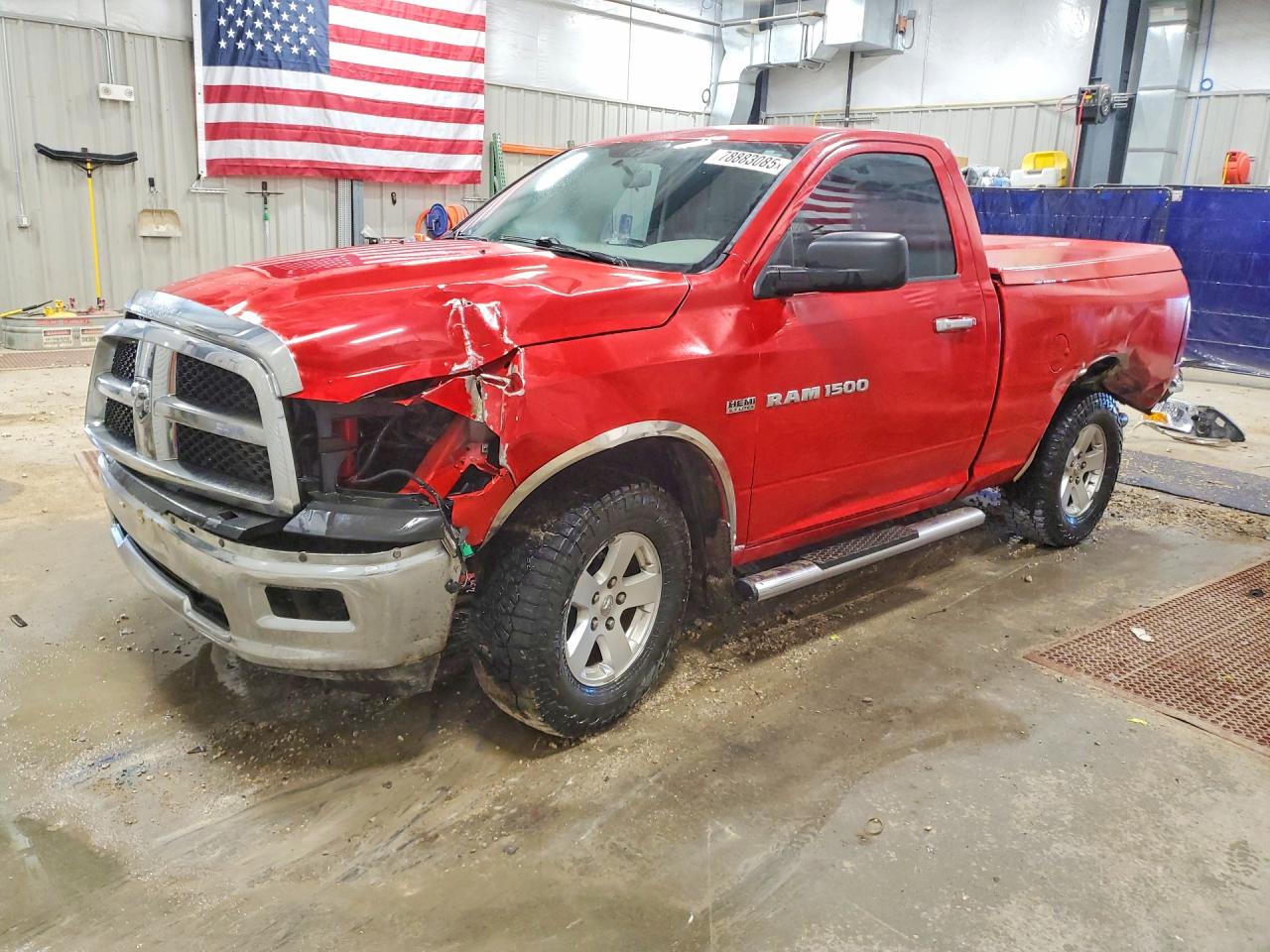 2012 Dodge RAM, VIN 3C6JD7BTXCG130710 — Перед